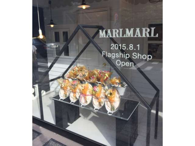 2015年7月実績　キッズ・ベビー専門店「MARLMARL」様　ミラー・特注ハンガー製作　画像2