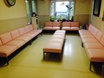 2014年7月20日　千葉県内病院の待合室ベンチ・診療室の椅子張替え