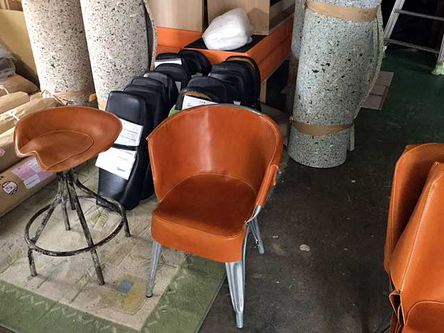 2016年5月実績　恵比寿『某飲食店』様 ベンチ・椅子の製作画像2